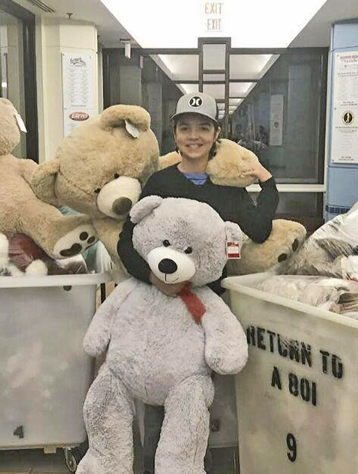 Teddy bear hero